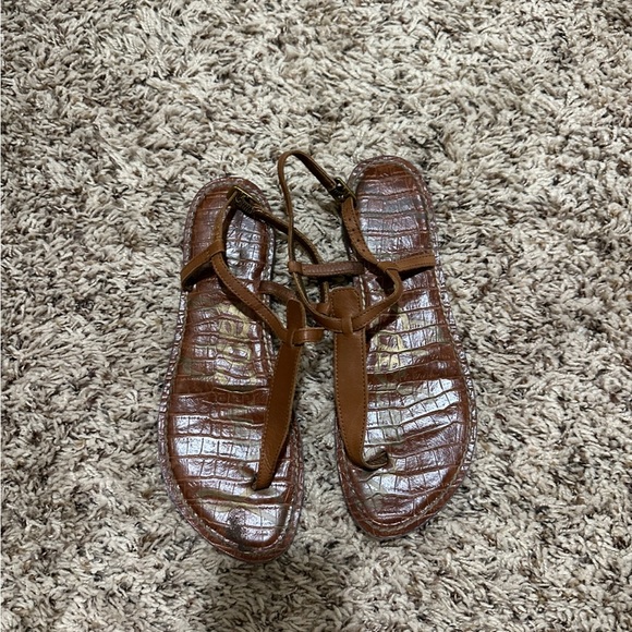 Brown Sam Edelman Sandals Size 7.5 - Picture 2 of 2